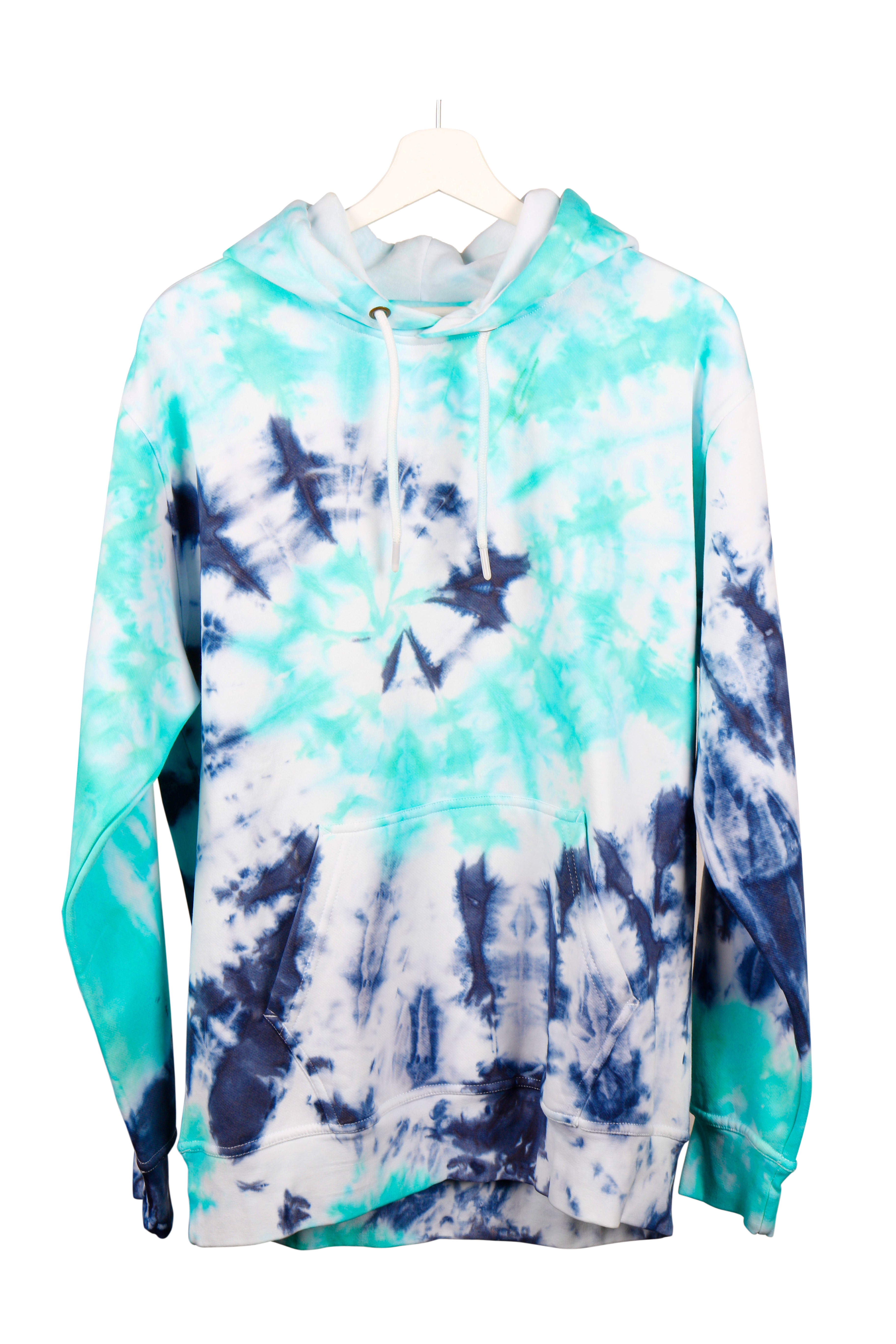 Kuta adult/youth unisex tie dye hoodies.