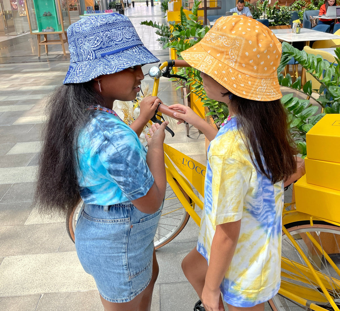 Kuta kids unisex tie dye t-shirt.